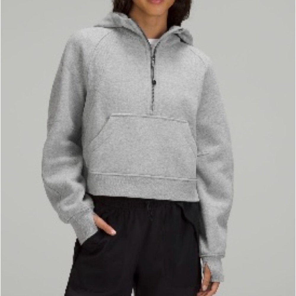 EUC Scuba Oversized Half-Zip Hoodie